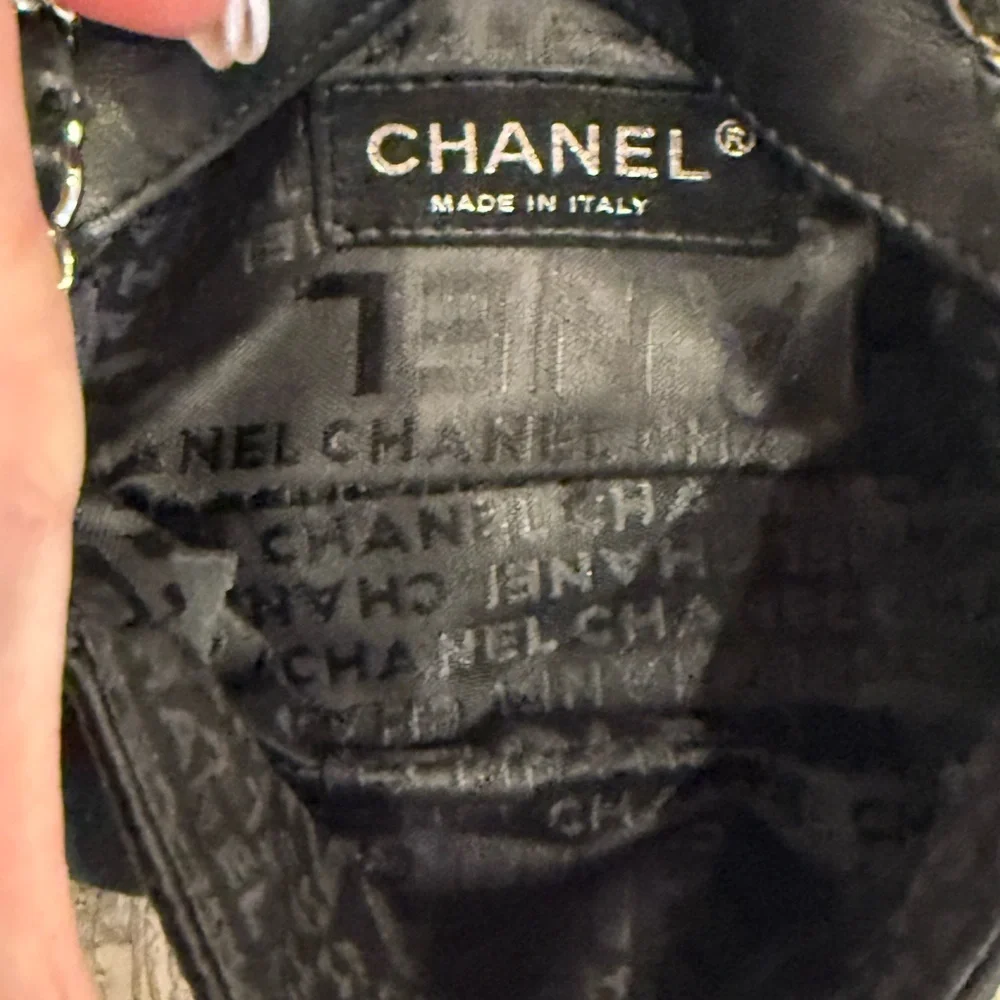 **RARE** Chanel Chocolate Bar Lipstick Bag
